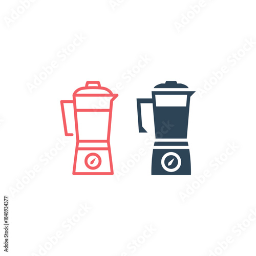 Blender icons set logo template design illustration