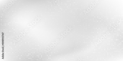 Dot foil background with metal mirror texture. Chrome gradient surface with light gloss abstract simple modern