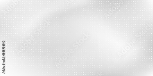 Abstract dotted abstract foil background with metal mirror texture. Chrome gradient surface with light gloss simple art modern