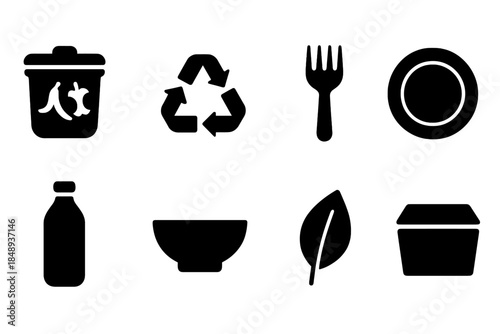 Music instruments outline icon set. Guitar, piano, drum, violin, saxophone line art collection