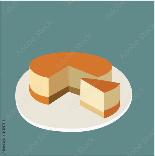  cake with caramel.  cake with caramel

