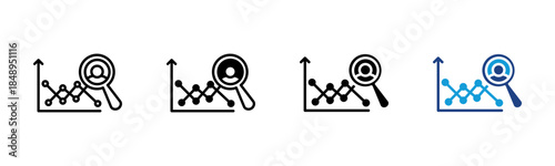 Competitor icon set multiple style collection