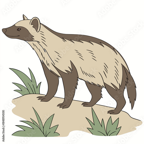 A mammal animel vector post