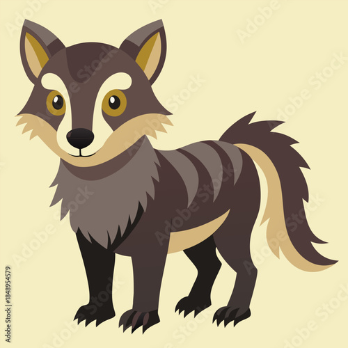 A mammal animel vector post