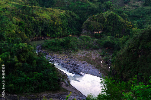 river in the mountains