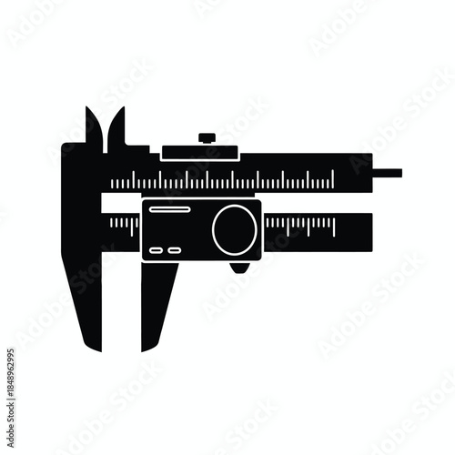 Digital caliper measuring tool