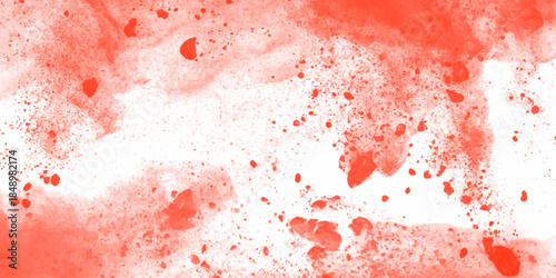 Beautiful abstract colorful white and red powder explosion background. Freeze motion canvas for creative grunge design vintage cards, retro templates Particles explosion screen saver, wallpaper vector