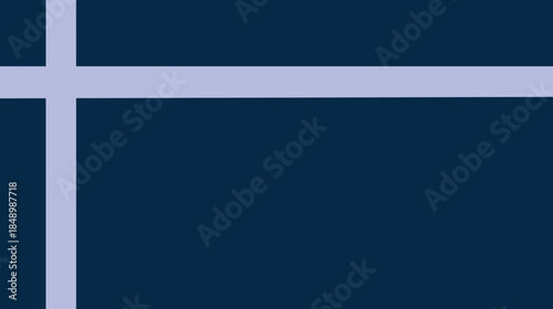 A square illustration of the flag of Finland on a white background features a blank paper frame design set against a chroma key green screen for animation