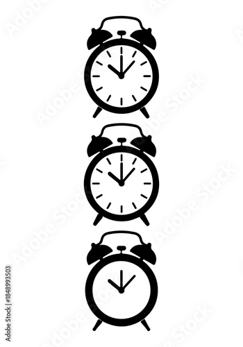 Alarm clock vector, alarm clock vector, clock design art, reminder clock vector art, vector of clock