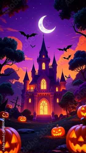 MysticalHalloweenNightattheAncientCastle