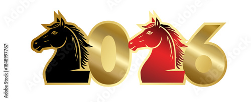 2026, Chinese lunar year of the horse 2026, Chinese zodiac, happy Chinese new year