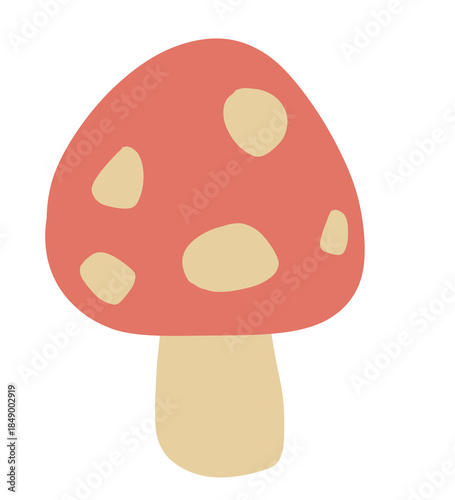 Mushroom flat icon