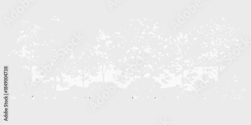 A grayscale image featuring a scattered pattern and indistinct shapes