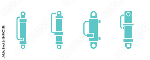 Hydraulic cylinder illustration

