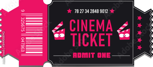 Cinema ticket.