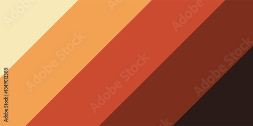 Retro Stripes Background in Warm Earthy Tones.