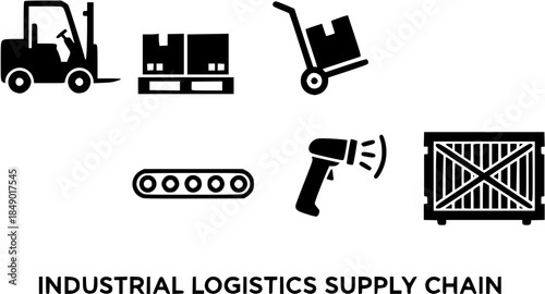 Industrial Logistics and Supply Chain Operations Illustrated