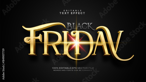 Ancient Black Friday Text Effect