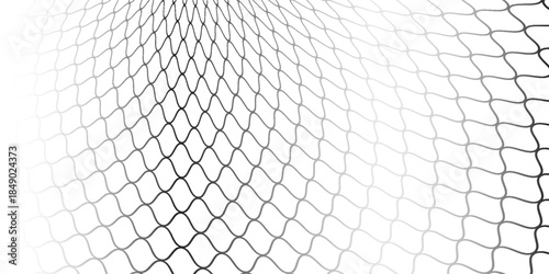 Mesh texture for fishing nets. Seamless pattern for sportswear or soccer goal, volleyball net, basketball hoop, hockey.