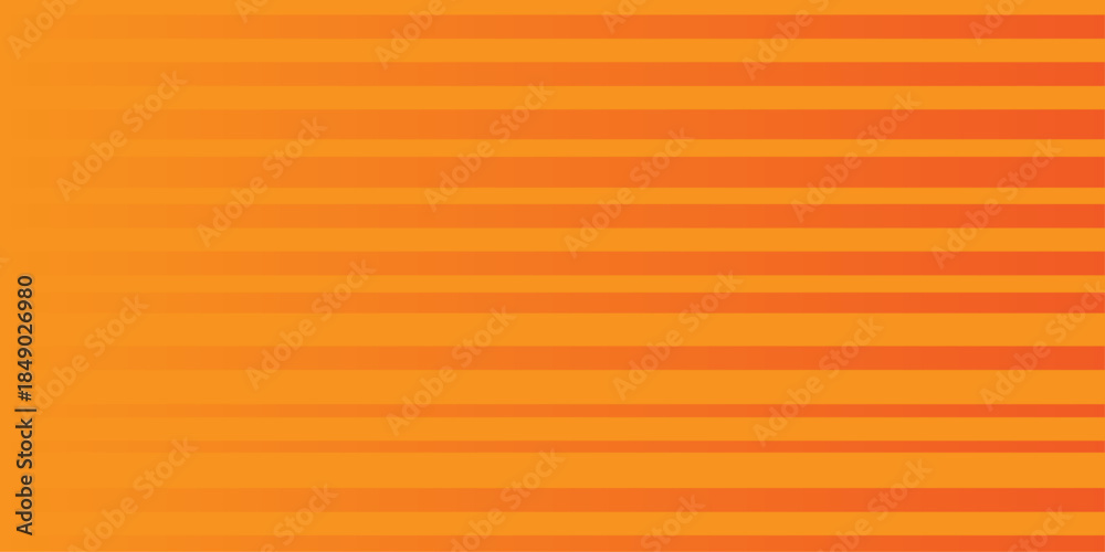 Obraz premium orange corrugated metal wall background. industrial texture. Linear abstract background texture wallpaper art paint lines. striped orange background. high resolution wallpaper. yellow geometric lines.