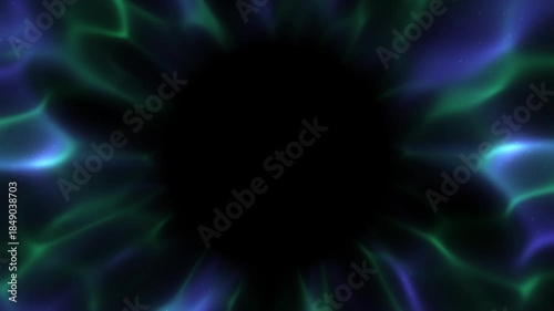 Abstract Aurora Borealis Video Background