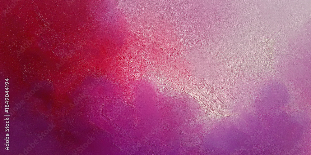 Fototapeta premium Soft pigments merge forming dreamy field with gentle luminous center.