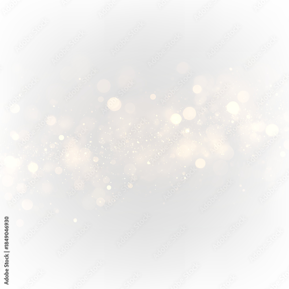 Obraz premium Shining gold background with bokeh flare. PNG