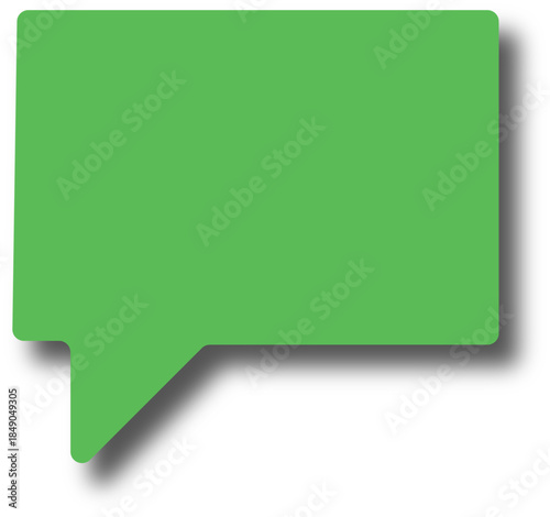 Creative Quote Remark and Mention Quotation Green Frames Pack with Dialog Box Bubbles, Talk Notes, Citation Labels, and Editable Callout Text Vector Elements in Shadow effect