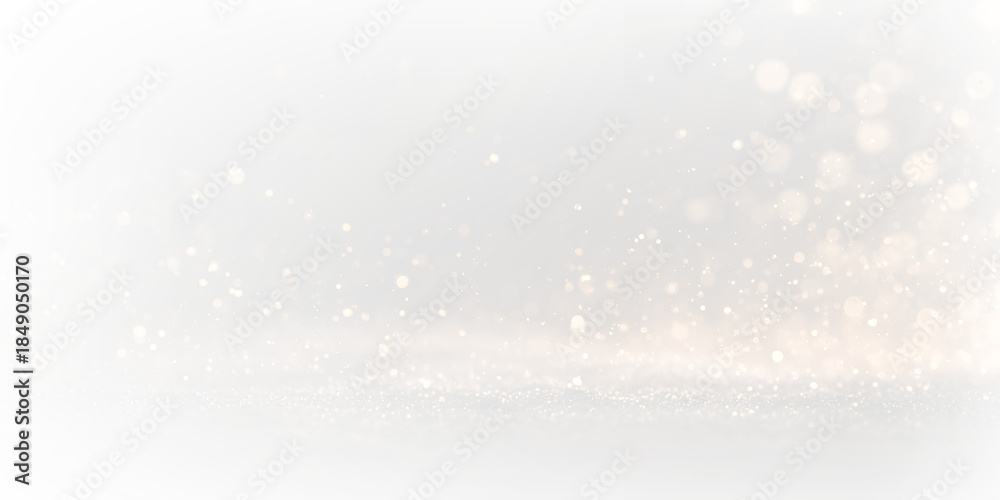Fototapeta premium Magical burst of gold dust and bokeh sparkles with glamorous motion perfect for PNG party designs, Christmas celebrations, or luxury stardust effects.