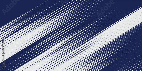 Modern halftone wave dots background. Futuristic twisted grunge pattern, dots, circles. Vector modern optical pop art texture for posters art modern abstract