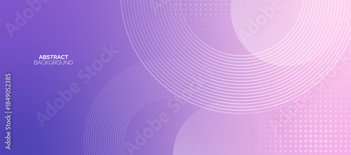 Abstract multicolor gradient background. Modern circle lines pattern. Minimal geometric design.. Suit for banner, brochure, presentation, corporate, cover, poster, website