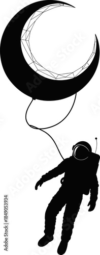 Black Silhouette of a Professional Industrial Mechanic Technician Working on Vintage Metal Lathe Machine Gear System in a Factory Workshop