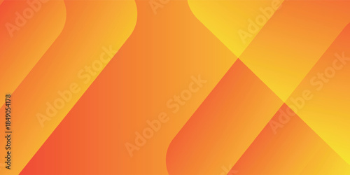 Abstract orange and yellow geometric background. Modern concept for graphic design, background, web design, poster, banner, book, slideshow. Vector illustration