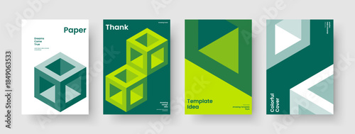 Geometric Brochure Layout. Modern Flyer Design. Isolated Banner Template. Business Presentation. Book Cover. Poster. Report. Background. Catalog. Notebook. Leaflet. Journal. Brand Identity