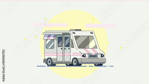 Flat design vector icon of a brain with a lightbulb inside, representing a bright idea or solution.