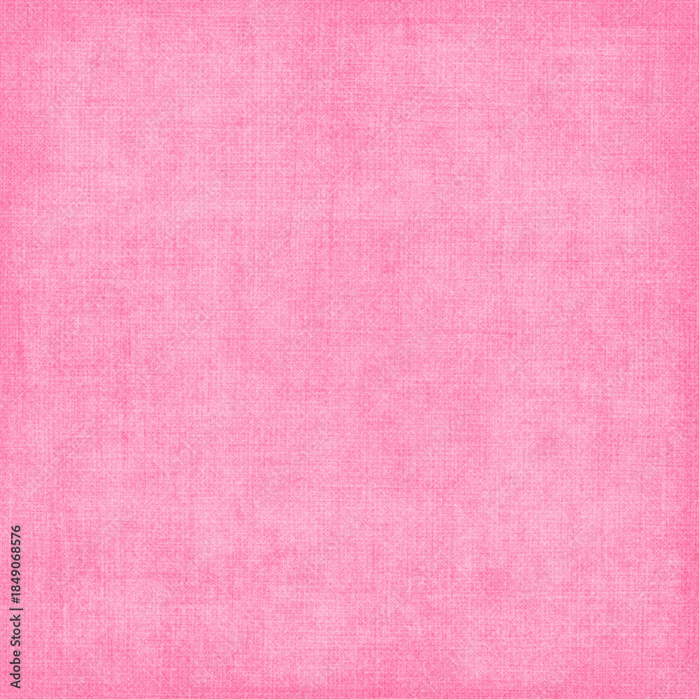 Fototapeta premium Vibrant pink fabric texture, soft grunge textile surface, seamless cloth background for feminine design, fashion mockups, crafting, scrapbook, creative projects.