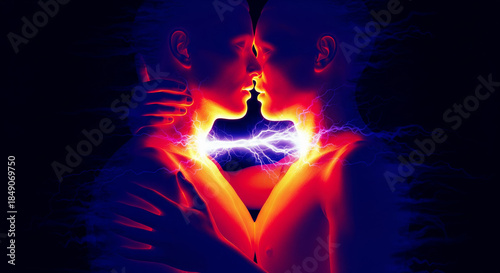 Lovers Merging Heat Signature