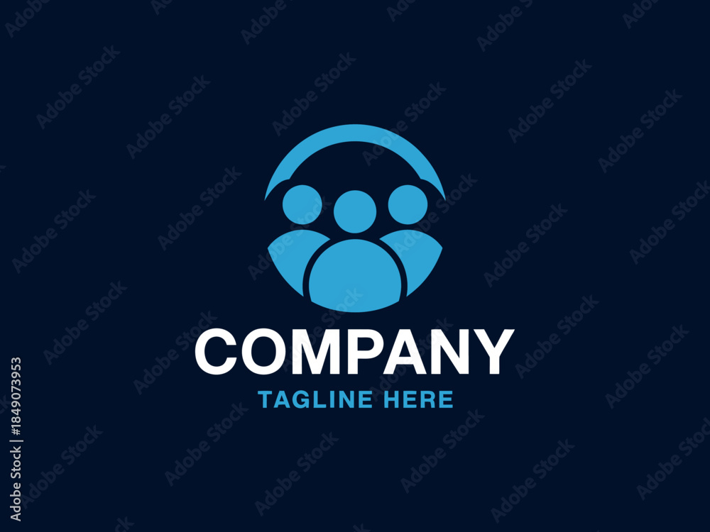 Obraz premium Professional Company Logo Template Design