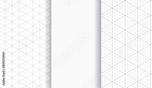 Isometric grid pattern