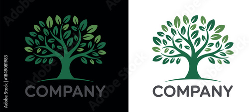 Green Tree Company Logo Design