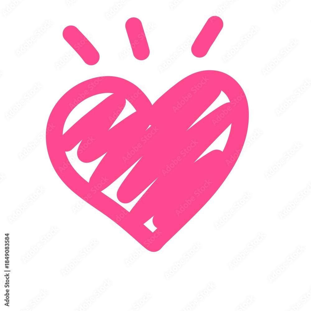 Obraz premium Love, romance, affection, and emotional connection concept. For Valentine Day concepts, social media graphics, UI icons, and modern visual communication