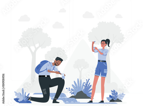 Man proposing to woman with ring proposal marriage engagement desi