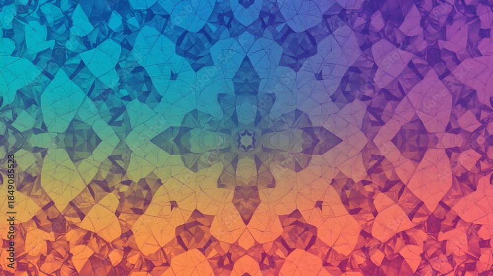 Obraz premium Generatuive AI- abstract colorful background
