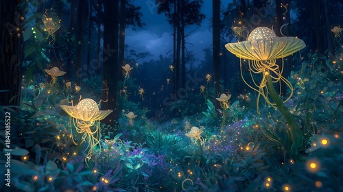 Generatuive AI- fish in aquarium