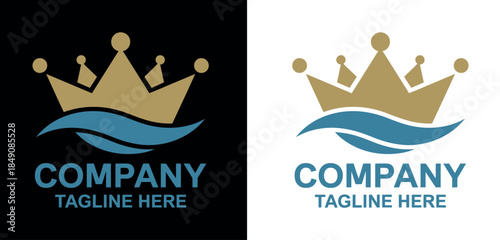 Luxury Company Logo Templates Crown