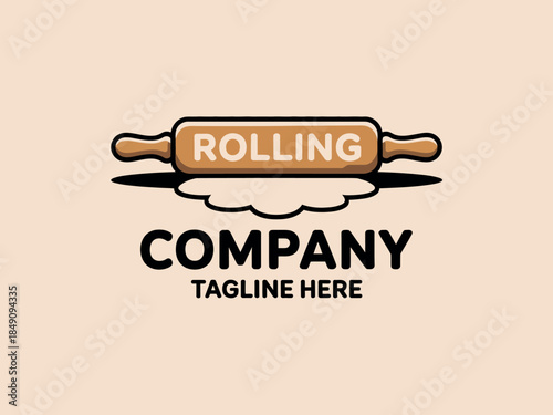 Rolling Company Logo Template Design