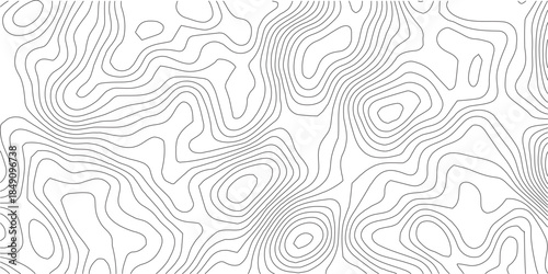 Topographic map background. Grid map. Vector illustration .Creative design with textured Background of geographic grid for hiking and mountain sport. 