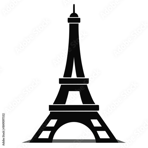 eiffel tower vector illustration