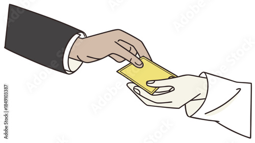 Business transaction handshake exchange money payment agreement deal