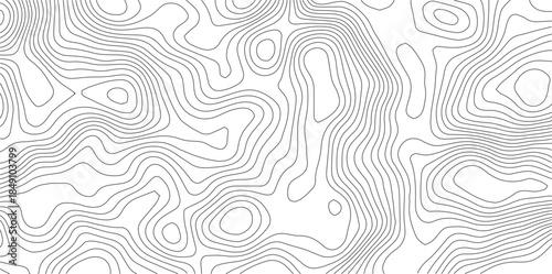 Topographic map background. Grid map. Vector illustration .Creative design with textured Background of geographic grid for hiking and mountain sport. 